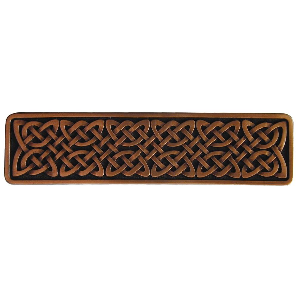 Notting Hill NHP-657-AC Celtic Isles Pull Antique Copper